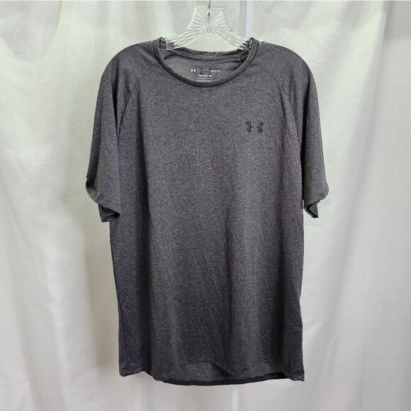 Under Armour Gray The Tech Tee Size Large - Picture 1 of 8